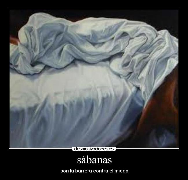 sábanas -