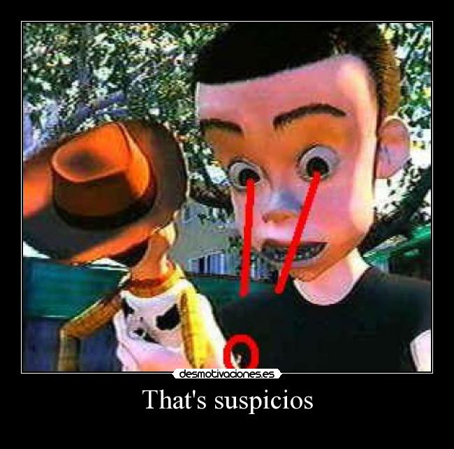 Thats suspicios - 