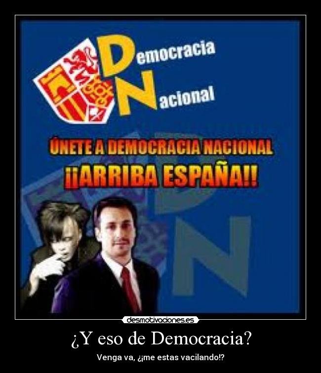 ¿Y eso de Democracia? - 