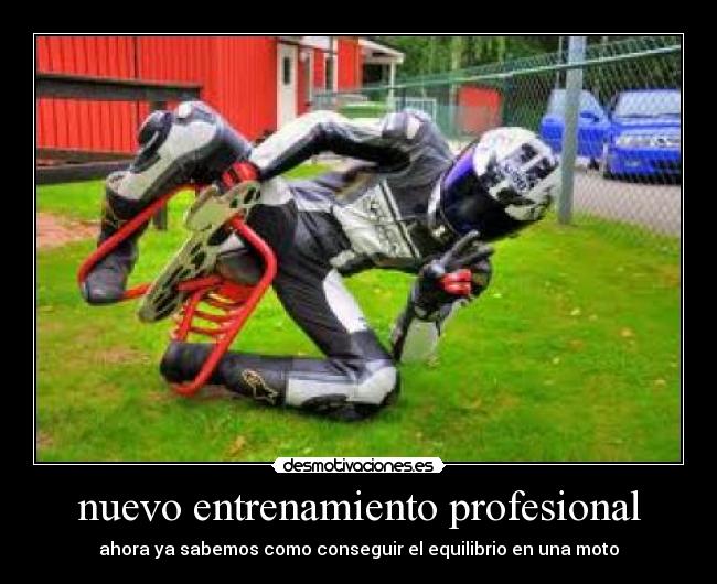 nuevo entrenamiento profesional -