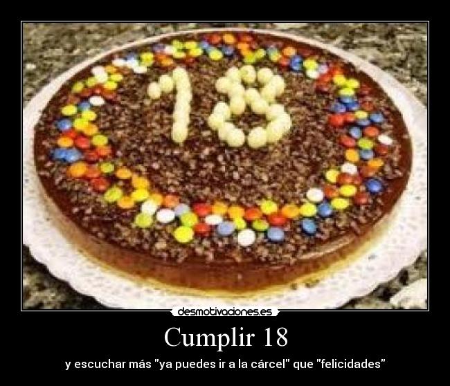 Cumplir 18 -