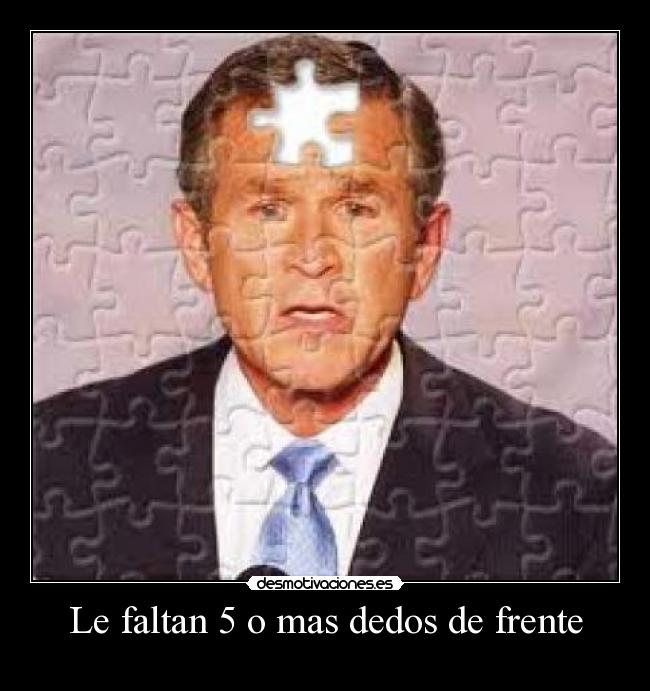 Le faltan 5 o mas dedos de frente - 