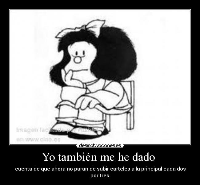 Yo también me he dado  - 
