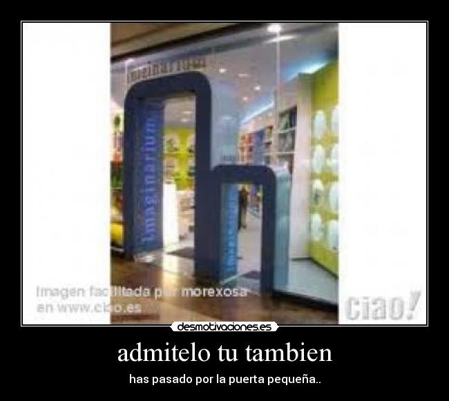 admitelo tu tambien - 