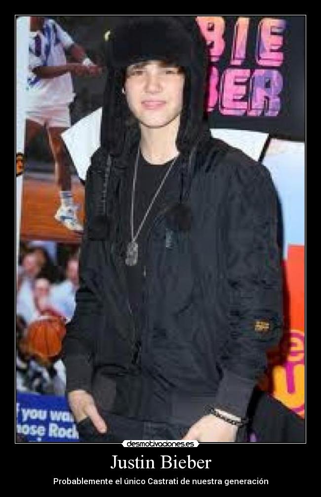 Justin Bieber - Probablemente el único Castrati de nuestra generación