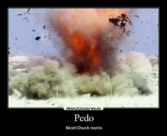 Pedo - Nivel:Chuck norris