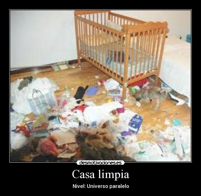 Casa limpia - Nivel: Universo paralelo