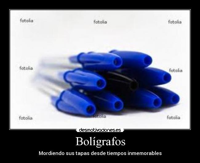 Bolígrafos -