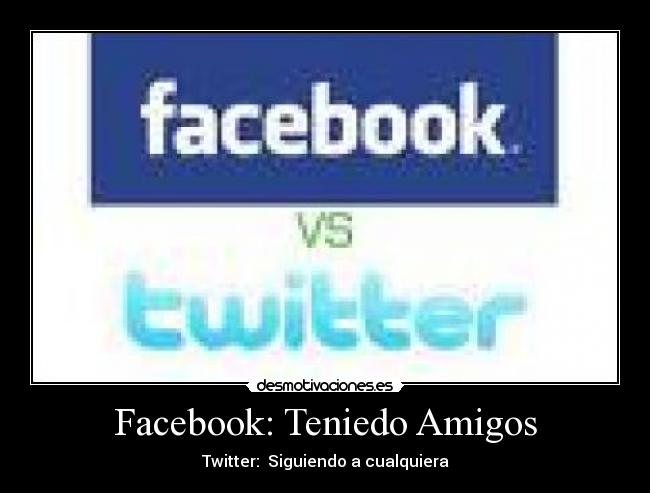 Facebook: Teniedo Amigos -