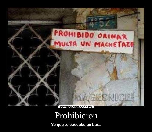 Prohibicion -