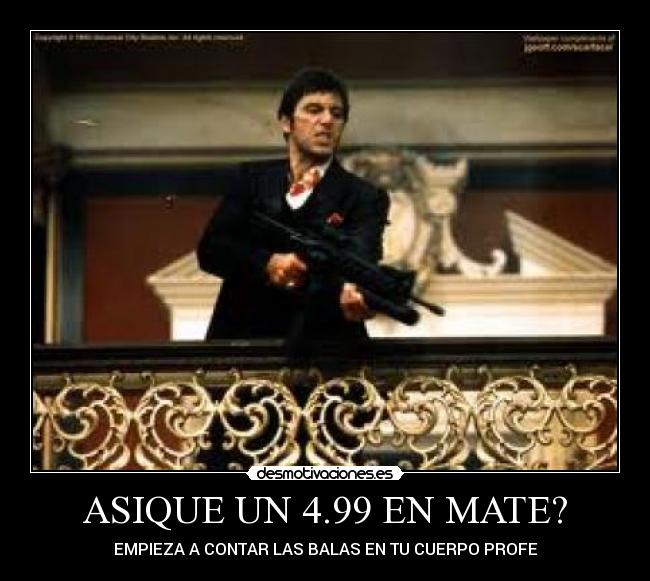 ASIQUE UN 4.99 EN MATE? - 