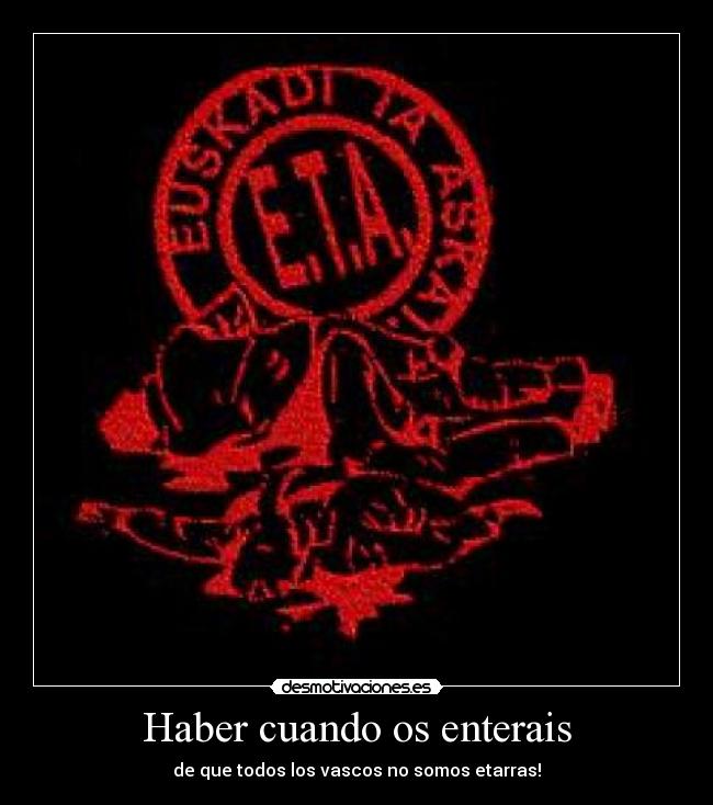 Haber cuando os enterais - 