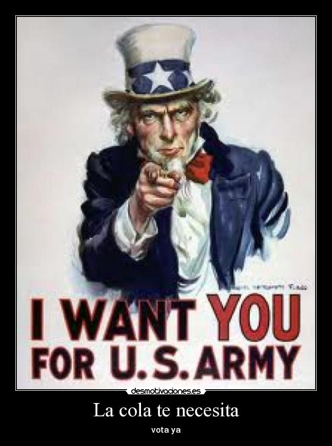 La cola te necesita - 