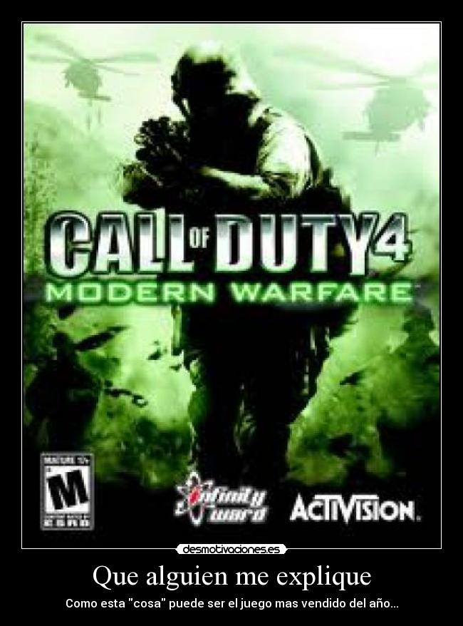 carteles call duty desmotivaciones