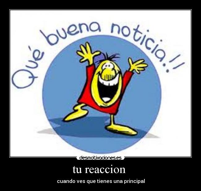 tu reaccion  - 