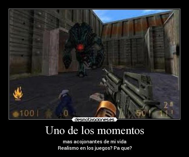 Uno de los momentos -