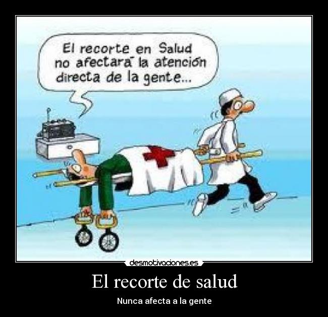 El recorte de salud - 