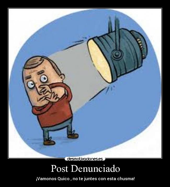 Post Denunciado -