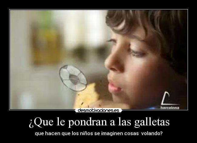 ¿Que le pondran a las galletas -