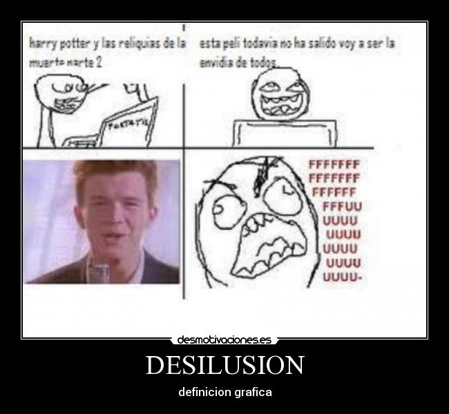 DESILUSION - definicion grafica