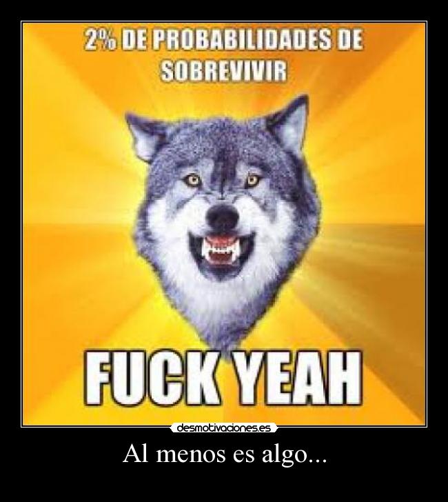 Al menos es algo... -