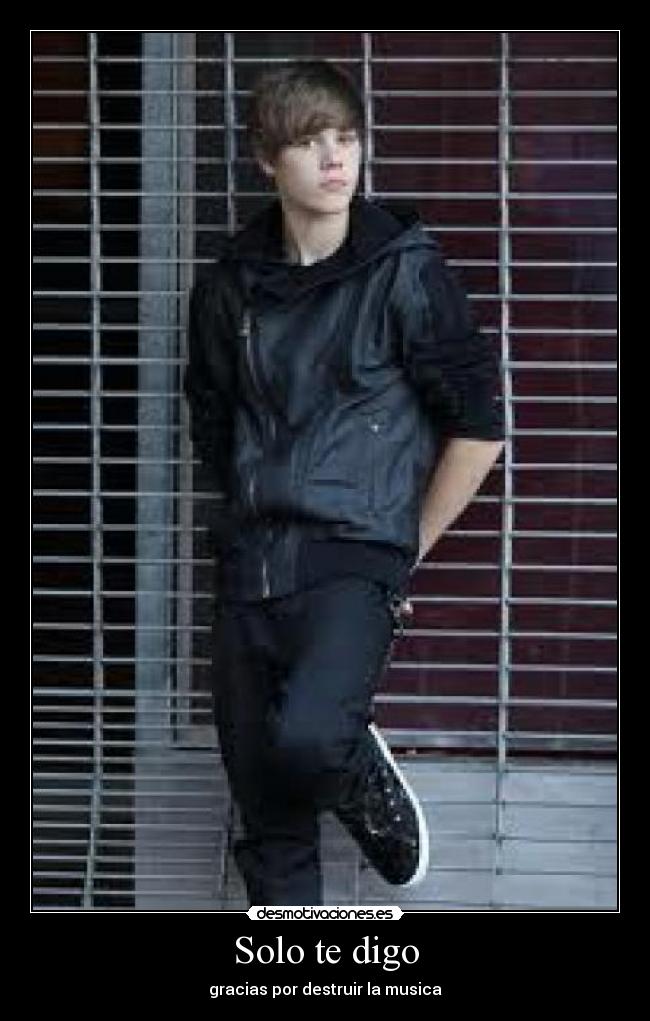 Solo te digo - gracias por destruir la musica