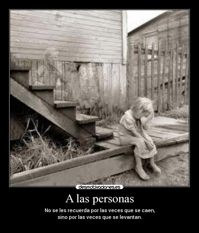 A las personas - 