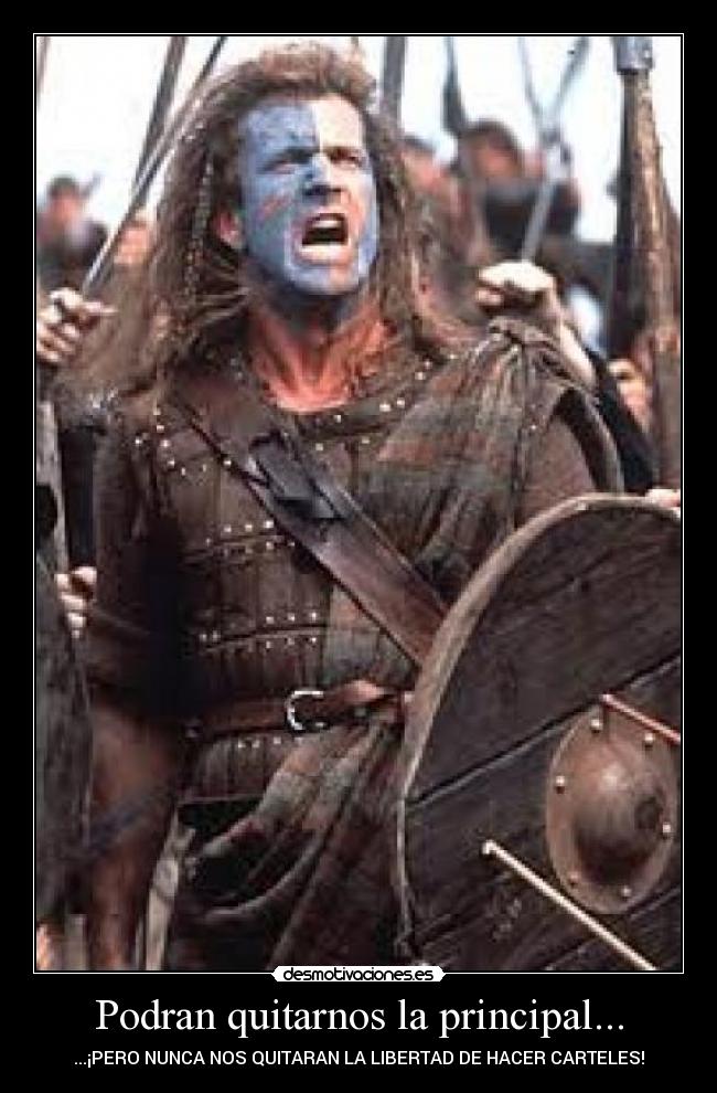 Podran quitarnos la principal... - 