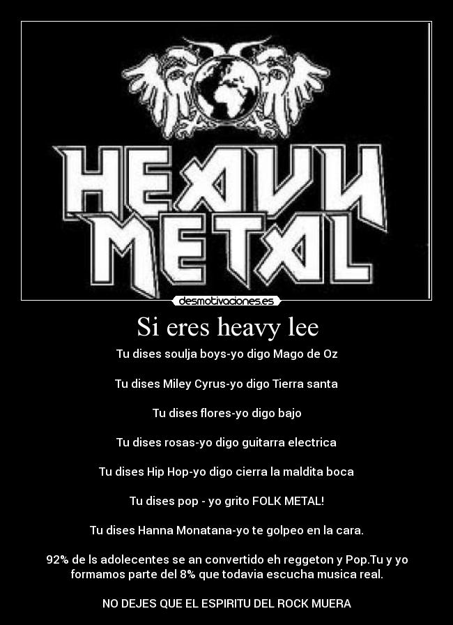 Si eres heavy lee -