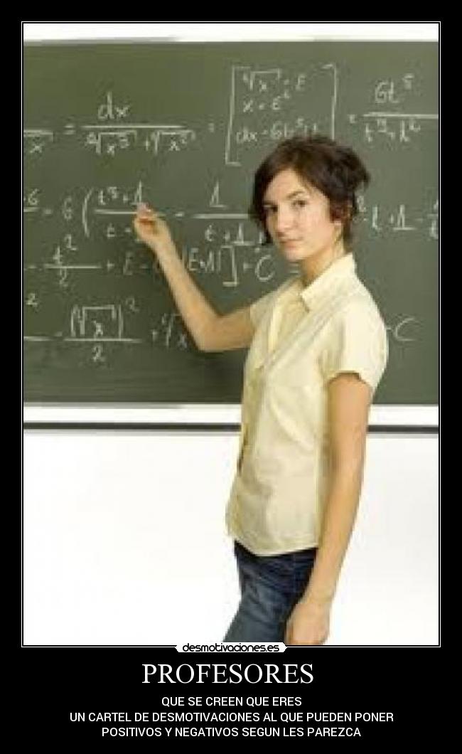 PROFESORES  - 
