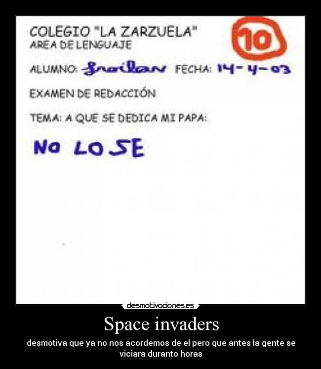 carteles space invaders desmotivaciones
