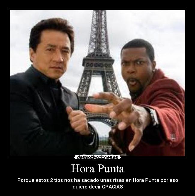 Hora Punta - Porque estos 2 tios nos ha sacado unas risas en Hora Punta por eso
quiero decir GRACIAS