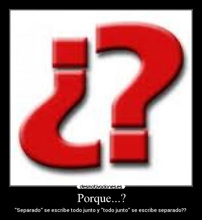 Porque...? - 