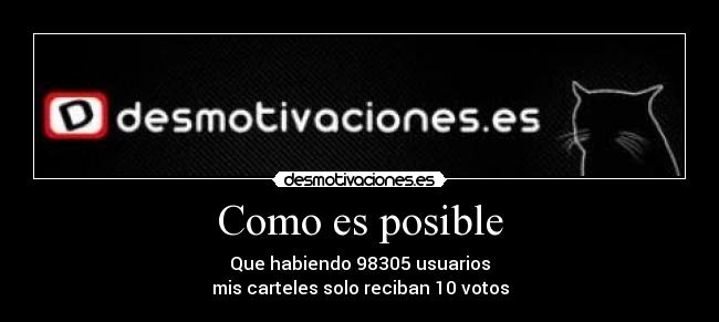 Como es posible - 