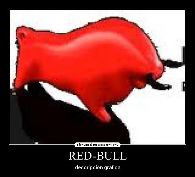 RED-BULL - descripción grafica