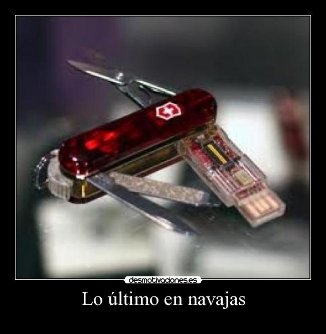 Lo último en navajas -