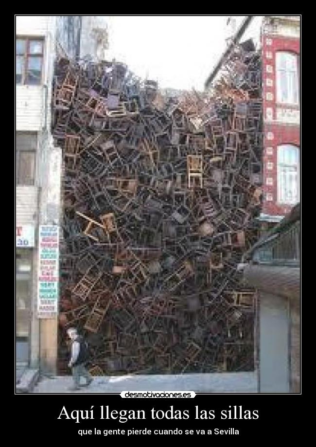 Aquí llegan todas las sillas - 