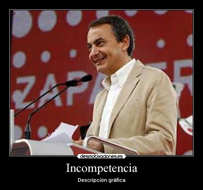 Incompetencia - Descripción gráfica