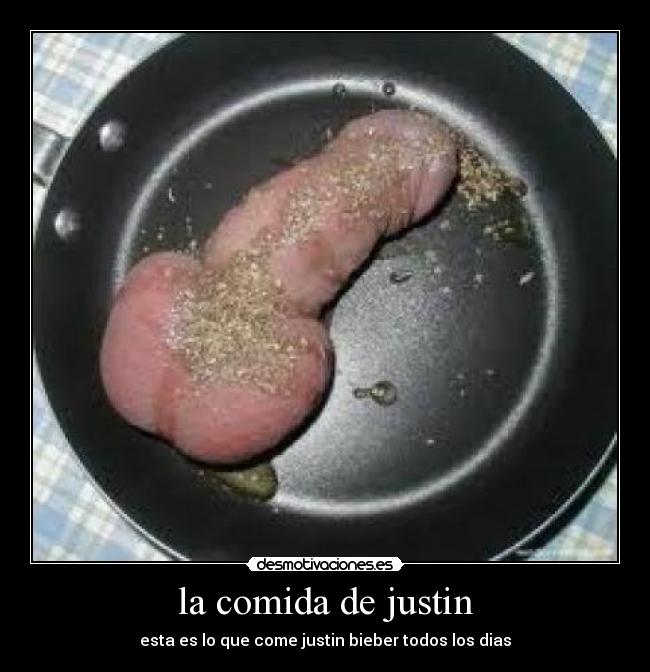 la comida de justin - 