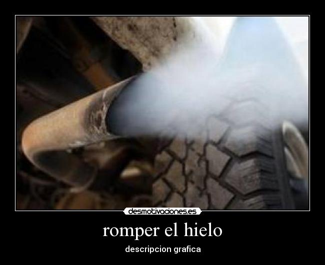 romper el hielo - 