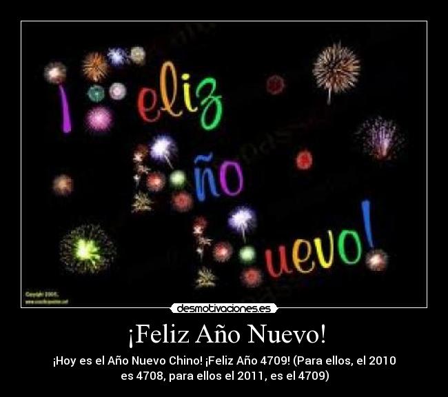 ¡Feliz Año Nuevo! - 
