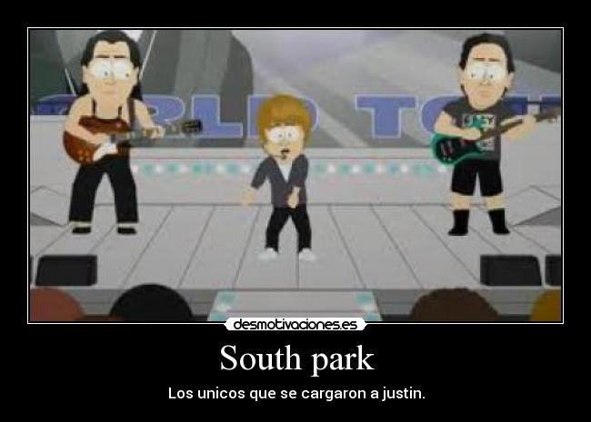 South park - Los unicos que se cargaron a justin.