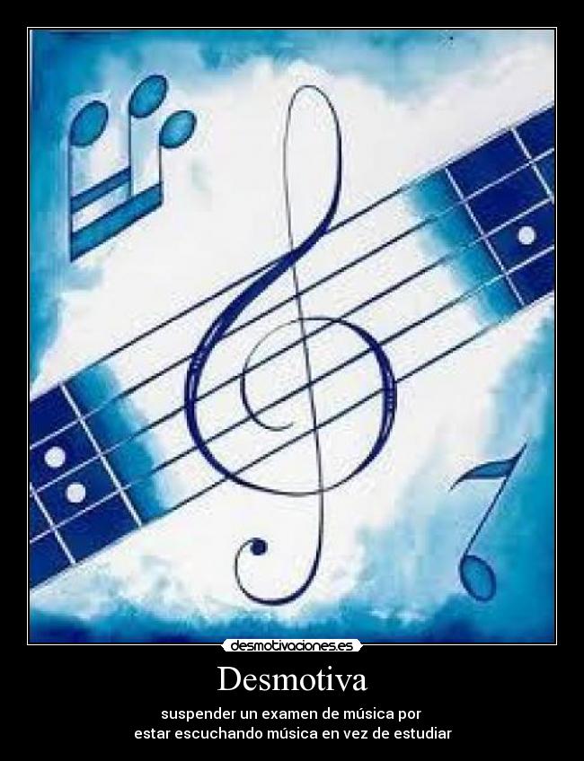 carteles musica desmotivaciones