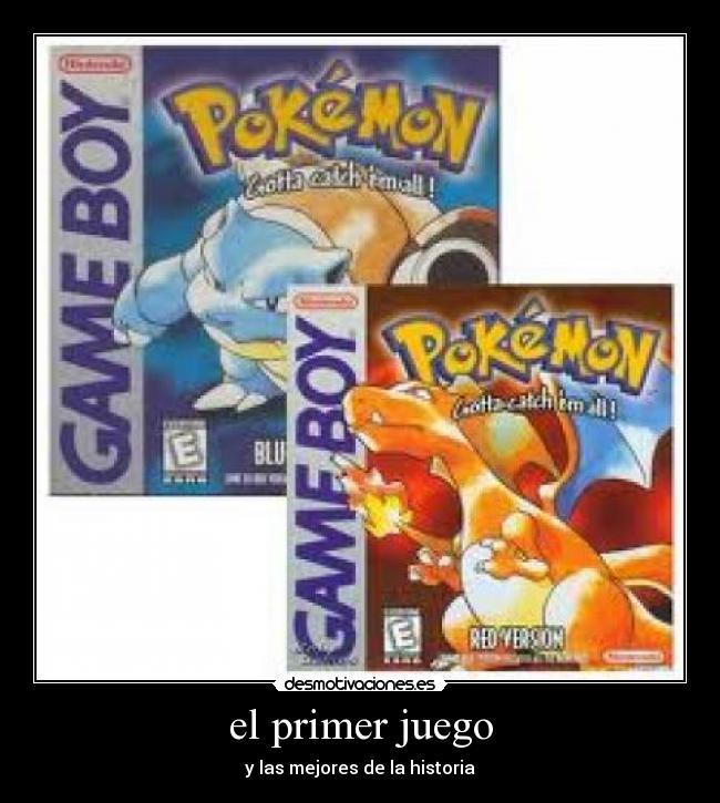 el primer juego - y las mejores de la historia