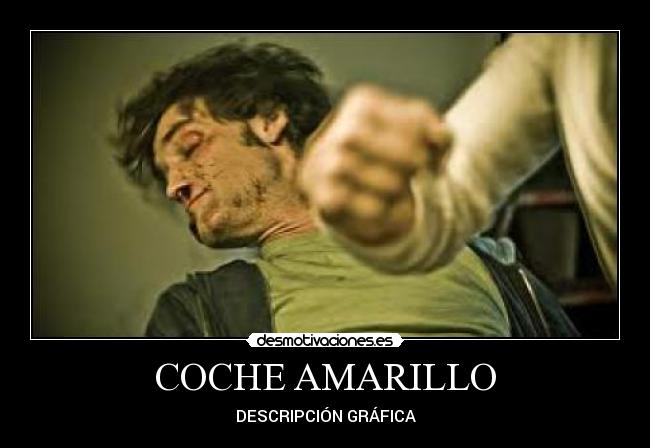 COCHE AMARILLO - DESCRIPCIÓN GRÁFICA