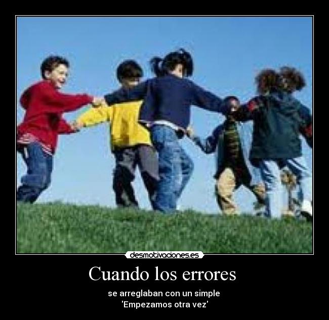 Cuando los errores  - 