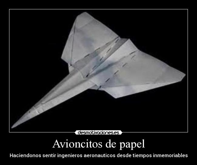 Avioncitos de papel - 