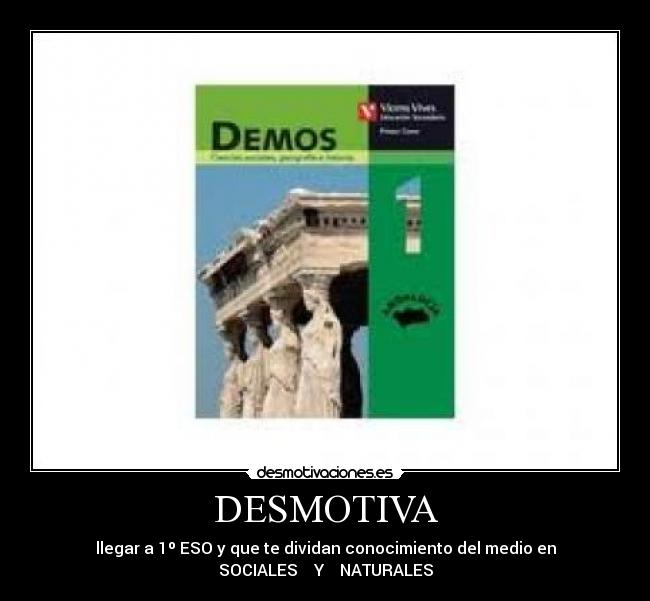 DESMOTIVA -