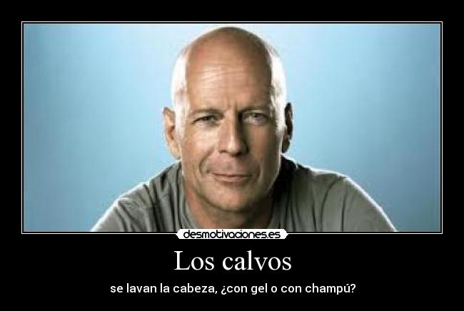 Los calvos -