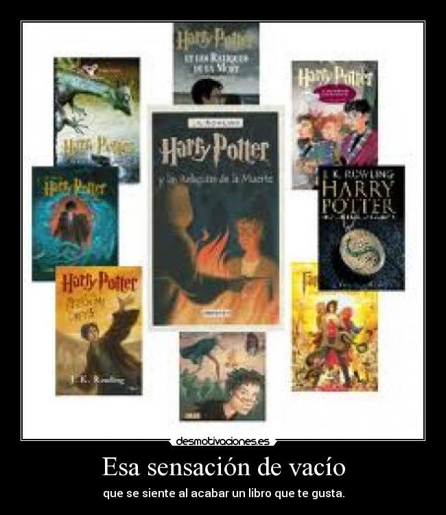 Esa sensación de vacío -